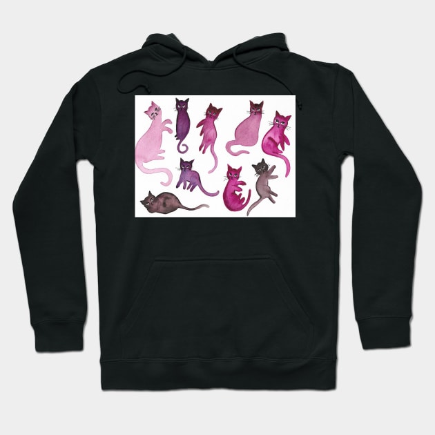 Mississippi Cat Pattern Hoodie by LoriAlex2020